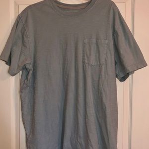 Pale blue pocket tee